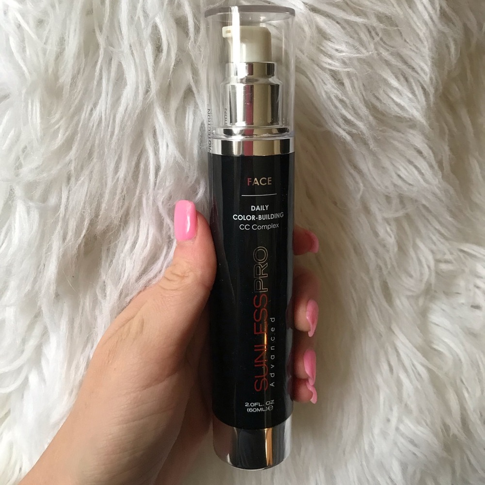 Sunless Pro Face CC Building Moisturizer.